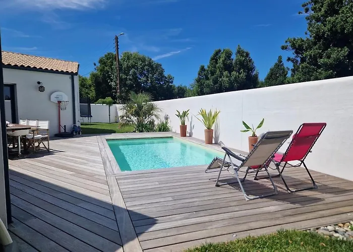 Сasa de vacaciones Maison Soleya - Piscine Privée Aytré